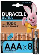 Батарейка Duracell Ultra Power LR03 / AAA в блистере 8 штук