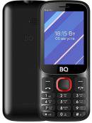Телефон BQ 2820 Step XL+, черный/красный