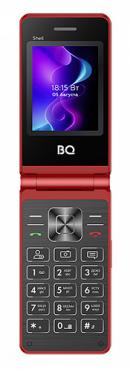 Телефон BQ 2411 Shell, красный
