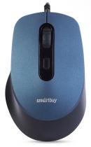 Мышь проводная беззвучная SmartBuy ONE 265-B Синяя
