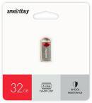 Флешка SmartBuy MC8 Metal 32 ГБ USB 2.0, серебристый/красный