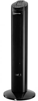 Вентилятор колонный BRAYER 4958BR-BK, черный