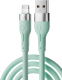фото Кабель Accesstyle (AL24-S100) USB-Lighting, 2.4 A, 1 м, светло-зеленый