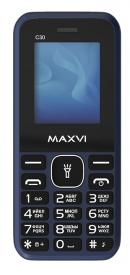 Телефон MAXVI C30, 2 SIM, синий