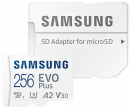 Карта памяти MicroSDXC_256 Gb Samsung EVO PLUS 130Mb/s