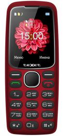 Телефон teXet TM-B307, красный