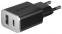 фото Сетевое зарядное устройство Deppa USB A+USB-C, QC 3.0 Power Delivery 18Вт Черный