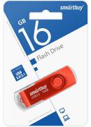 Флешка SmartBuy Twist USB 3.0, 16 ГБ, красный