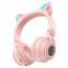 фото Беспроводные наушники Borofone BO18 Cat, розовый