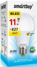 Светодиодная лампа Smartbuy SBL-A60-11-30K-E27-A теплый
