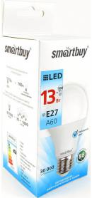 Светодиодная лампа Smartbuy SBL-A60-13-60K-E27 холодный дневной