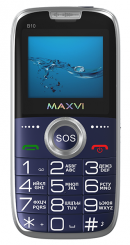 Телефон MAXVI B10, синий