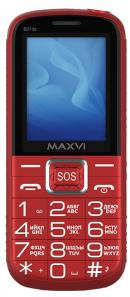Телефон MAXVI B21 DS, красный