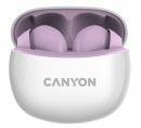 Беспроводные наушники Canyon TWS-5, фиолетовый