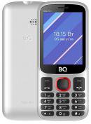 Телефон BQ 2820 Step XL+, белый/красный