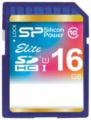 Карта памяти SDHC 16Gb Silicon Power Class 10 Elite