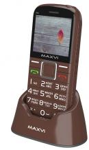 Телефон MAXVI B5, коричневый
