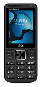 Телефон BQ 2455 Boom Quattro, 4 SIM, черный