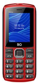 Телефон BQ 2452 Energy, красный/черный