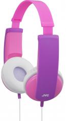 Наушники JVC Kids (HA-KD5-P-EF), розовый/фиолетовый