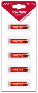 Батарейки Smartbuy R03/AAA в ленте 5 штук