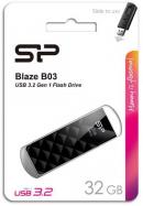 Флешка Silicon Power Blaze B03 32 ГБ, черный