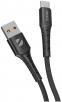 фото Кабель Deppa (72516) Armor USB-C 1 м, черный