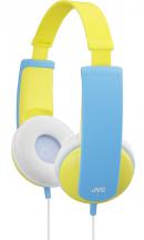 Наушники JVC Kids (HA-KD5-Y-EF), желтый/голубой