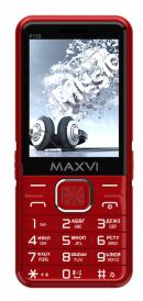 Телефон MAXVI P110, 2 SIM, красный