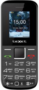 Телефон teXet TM-206, черный