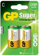 Батарейки GP SUPER LR14/C в блистере 2 штуки