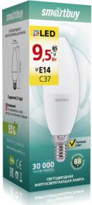 Светодиодная лампа Smartbuy SBL-C37-9-5-40K-E14 дневной свет