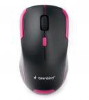 Беспроводная мышь Gembird MUSW-415, черный/розовый