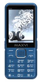 Телефон MAXVI P110, 2 SIM, синий