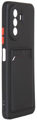 Чехол с кармашком NEYPO Poket Matte Xiaomi Redmi 13C, черный