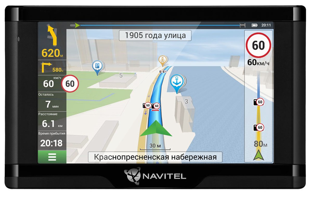 GPS навигатор Navitel e505 Magnetic