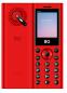 фото Телефон BQ 1858 Barrel, 3 SIM, красный/черный