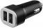 фото Автомобильное зарядное устройство Deppa 2 USB 4.8A Черный
