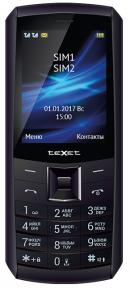 Телефон TeXet TM-D328, черный