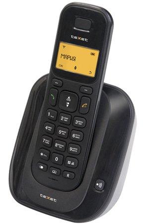 телефон TEXET TX-D4600A черный DECT АОН