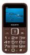 фото Телефон MAXVI B200, коричневый
