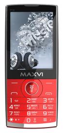 Телефон MAXVI P19, красный