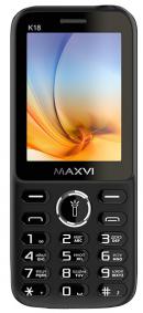 Телефон MAXVI K18, черный