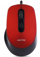 Мышь проводная беззвучная SmartBuy ONE 265-R Красная