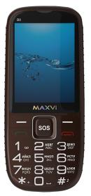Телефон MAXVI B9, коричневый