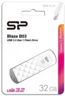 Флешка Silicon Power Blaze B03 32 ГБ, белый