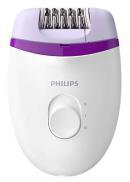 Эпилятор Philips BRE225/00 Satinelle Essential, белый/фиолетовый