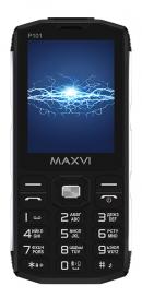 Телефон MAXVI P101, 2 SIM, черный