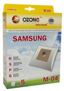Мешки-пылесборники OZONE micron M-04 для Samsung серии VP-95