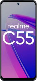 Смартфон realme C55 6/128 ГБ, 2 SIM, черный
